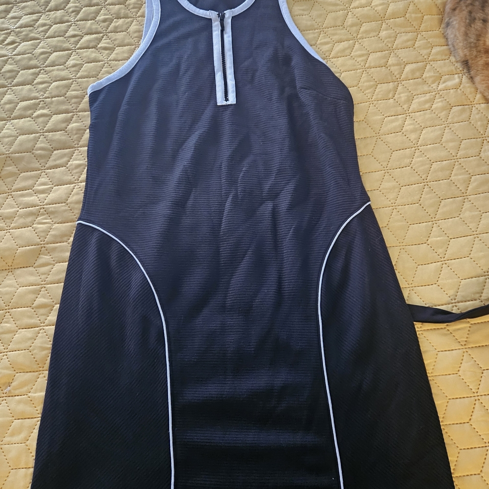 Victoria's Secret Black Dress with White Accents